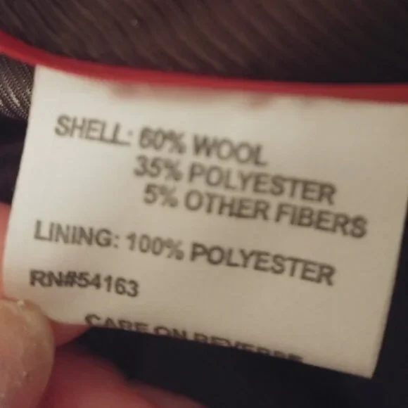 Calvin Klein wool blend women's coat size 2 - Picture 7 of 16